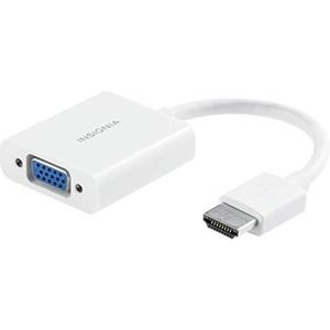 Insignia™ - NS-PCAHV HDMI to VGA Adapter - White